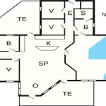 Сasa de vacaciones 4 Star Holiday Home In Lokken