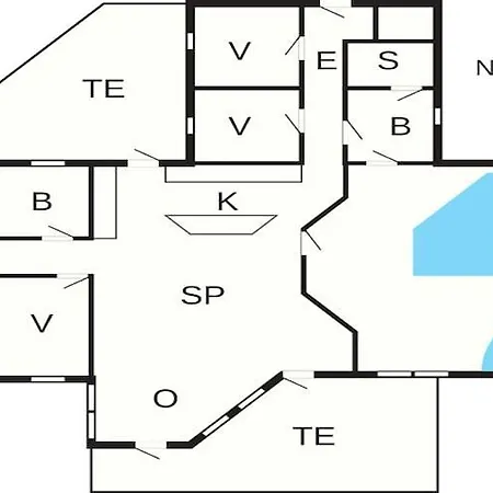 Feriehus 10 Person In